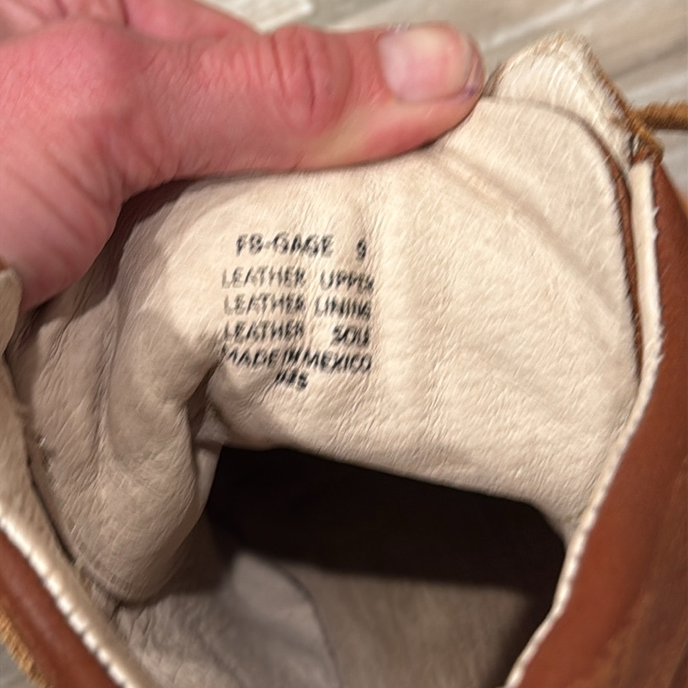 Freebird by Steven Gage boots, brown Women’s  size 9, like new - Picture 9 of 9